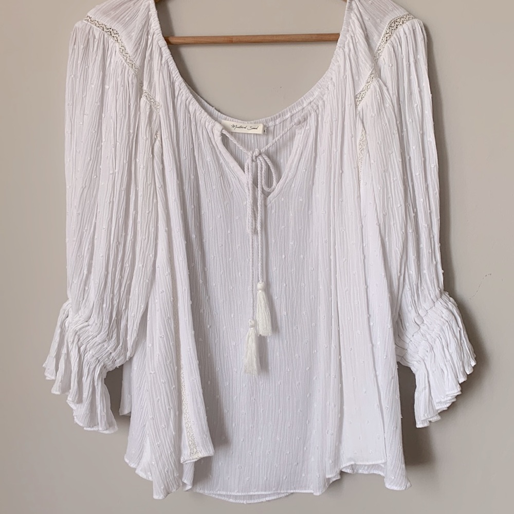 MUSTARD SEED | peasant swing blouse
